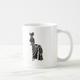 Werewolf i en maskeradkläder kaffemugg