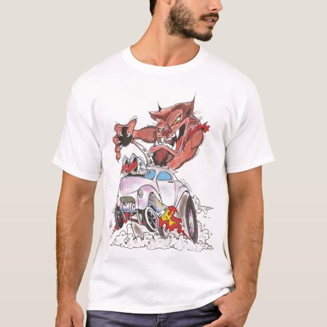 Werewolf i en Willys Tee Shirt (Framsida)