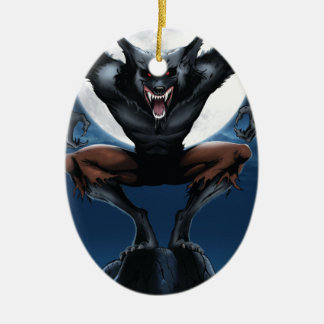Werewolf Julgransprydnad Keramik