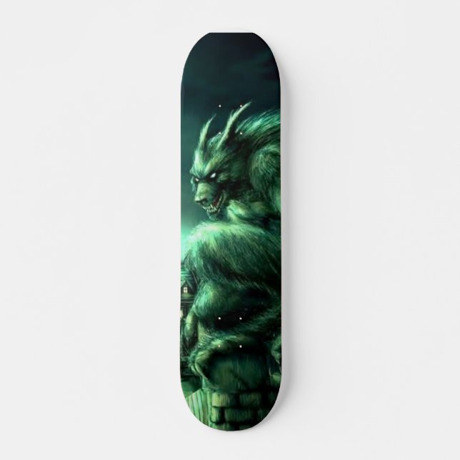 Werewolf Mini Skateboard Bräda 18,7 Cm (Framsida)