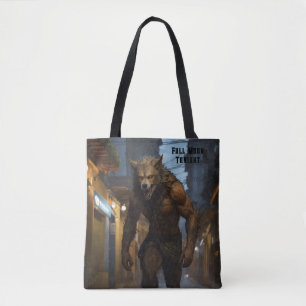 WereWolf Romantik Reader Birthday Gift Lägg till N Tygkasse