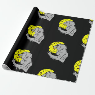 WEREWOLF som slår in papper Presentpapper