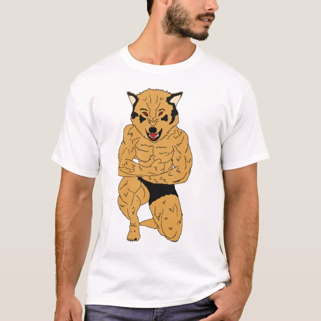 werewolf t shirt (Framsida)