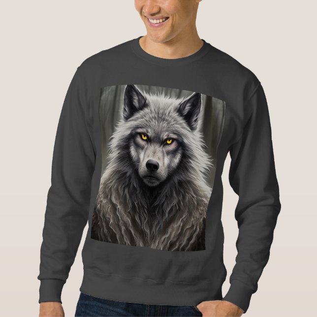 WEREWOLF T-SHIRT LÅNG ÄRMAD TRÖJA (Framsida)