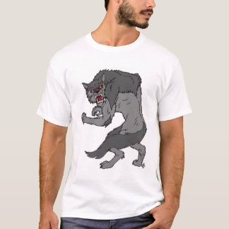 "Werewolf" T-tröja av Nathan Lee James T Shirt