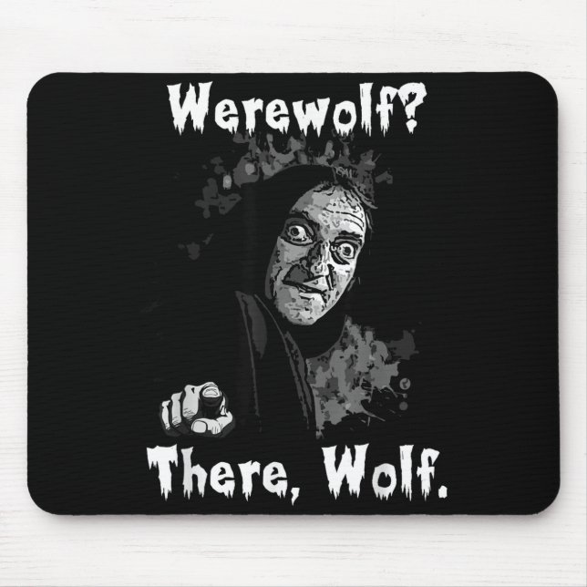 Werewolf_ There, Wolf. Funny Abby Normal Retro Com Musmatta (Framsidan)