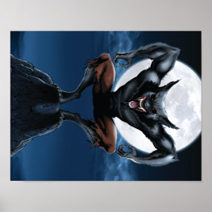 Werewolfaffisch Poster