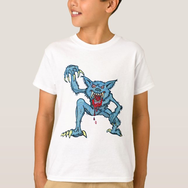 Werewolfattack Tee Shirt (Framsida)