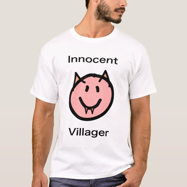 Werewolfbyinvånareskjorta Tee (Framsida)