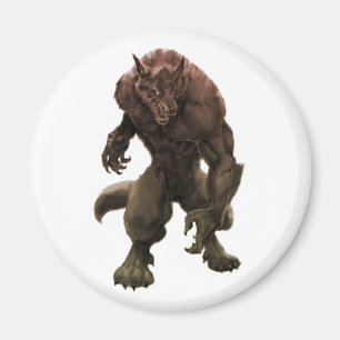 Werewolfkylskåpmagneter Magnet
