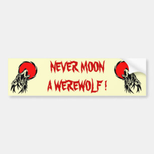 Werewolfmåne Bildekal
