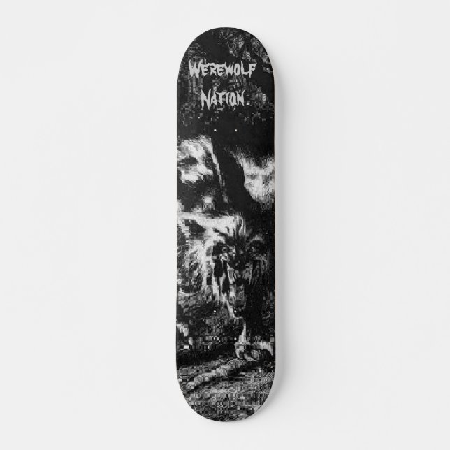 Werewolfnation Skateboard Bräda 20,5 Cm (Framsida)