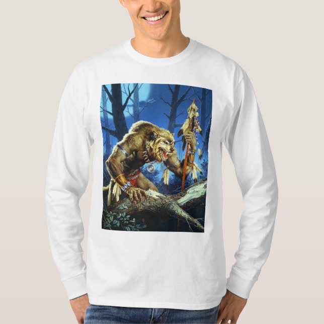 WerewolfShaman av skogen Tröja (Framsida)