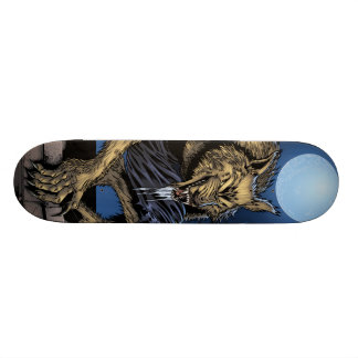 Werewolfskateboard Old School Skateboard Bräda 21,6 Cm