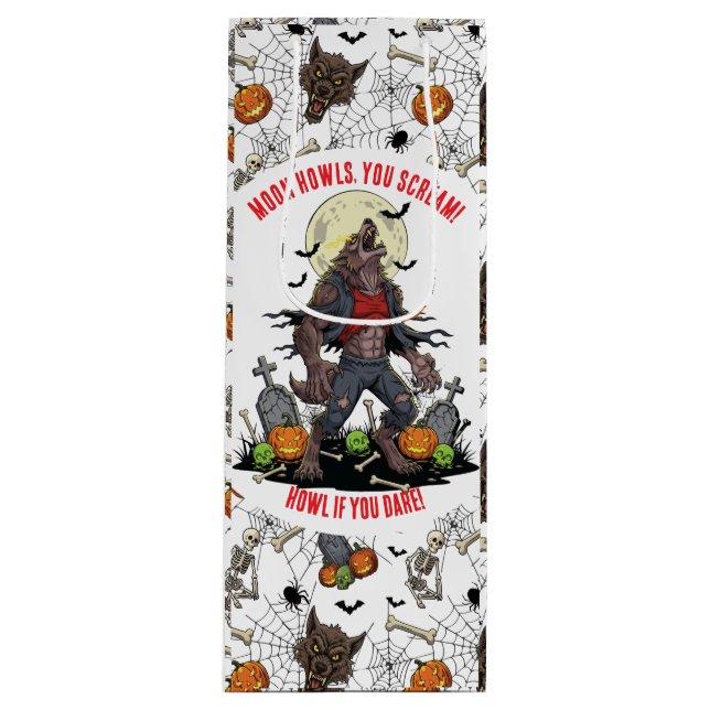 🐺 WereWolHalloween Gift Bag 🎃 💀 (Framsidan)