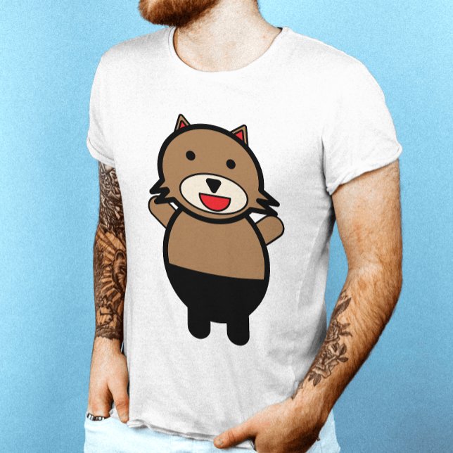 WereWolHalloween Monster T Shirt (A fun werewolf design by Valerie's Gallery on Zazzle.  Perfect for Halloween!)