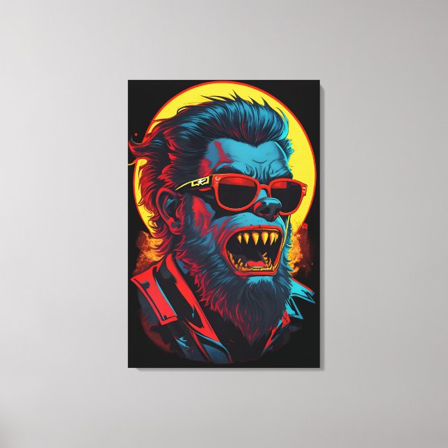 Werewolves Zombie Canvastryck (Framsida)