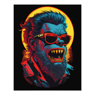 Werewolves Zombie Fototryck
