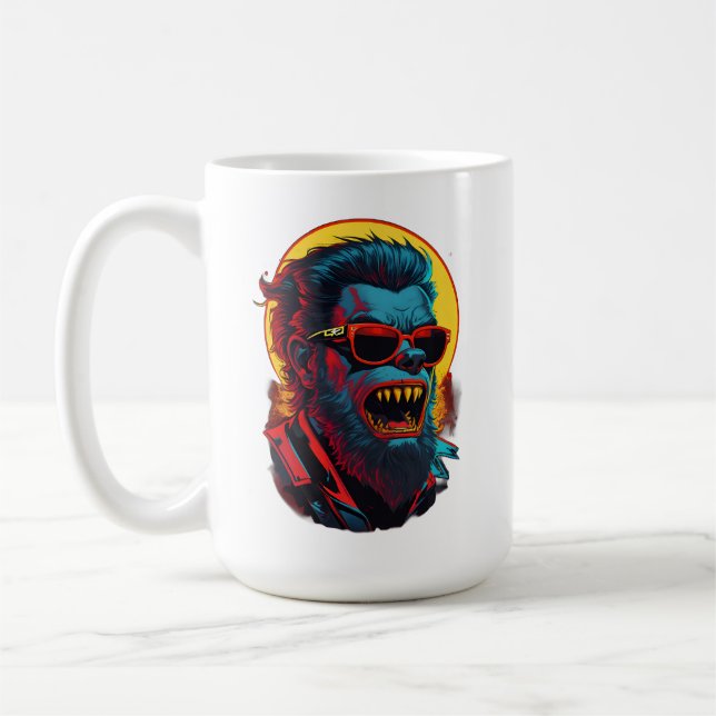 Werewolves Zombie Kaffemugg (Vänster)