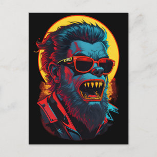 Werewolves Zombie Vykort