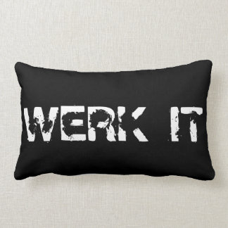 WERK HONOM grafiska Pillo Lumbarkudde