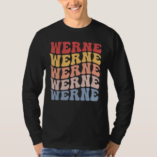 Werne City Groovy Retro T Shirt