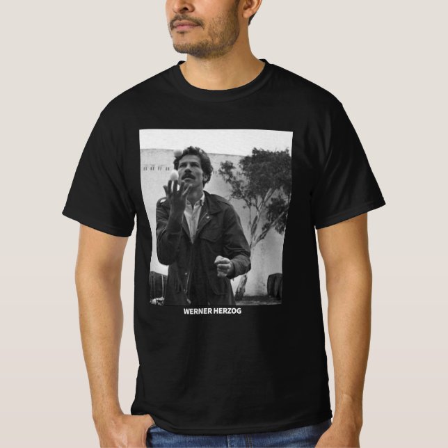 Werner herzog retro t shirt (Framsida)
