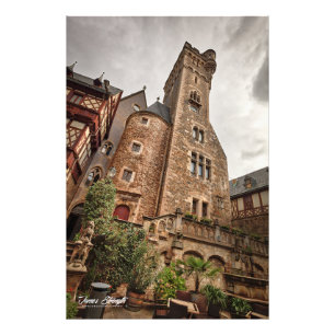 Wernigerode Castle, Tyskland Fototryck