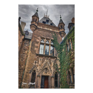 Wernigerode Castle, Tyskland Photo Print Fototryck