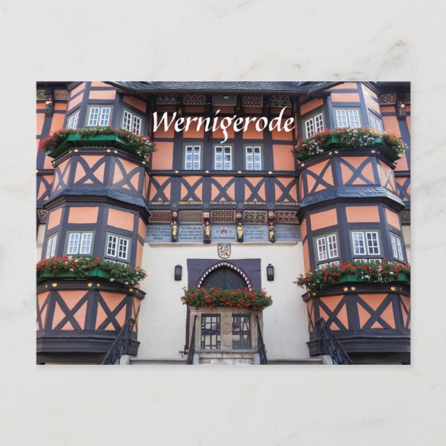 Wernigerode-foto Vykort (Framsida)