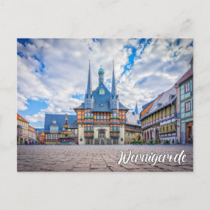 Wernigerode, Tyskland Vykort