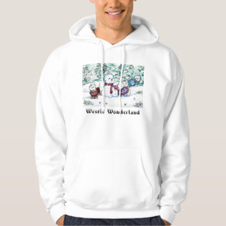 Wesite snögubbe sweatshirt med luva