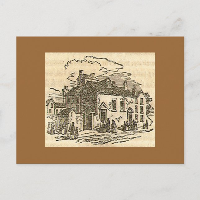 Wesley House-vykort Vykort (Framsida)