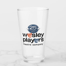 Wesley Players 25-årsjubileum Glass Glaskopp