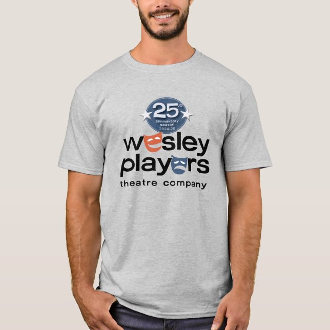 Wesley Players 25:e årsdag Shirt T (Framsida)