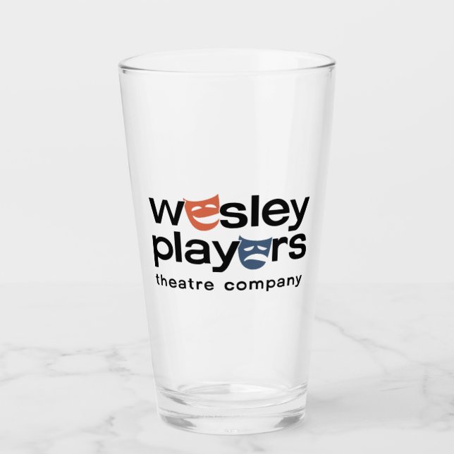 Wesley Players Glass Tumbler Glaskopp (Framsida)