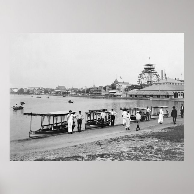 Wesley Sjö, Asbury Park: 1901 Poster (Framsidan)