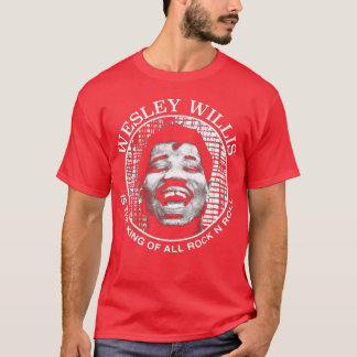 Wesley Willis Outsider Artribute present flicka T Shirt