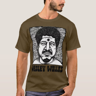 Wesley Willis Retro Stil Fläkt Art Design T Shirt