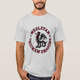 Wesleyan fega drakemanar T-tröja T Shirt