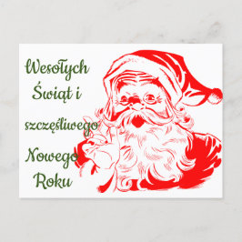 Wesołych Świąt Bożego Narodzenia God jul P Vykort