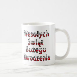 Wesolych Swiat Bozego Narodzenia Kaffemugg