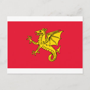 Wessex Flagga Vykort