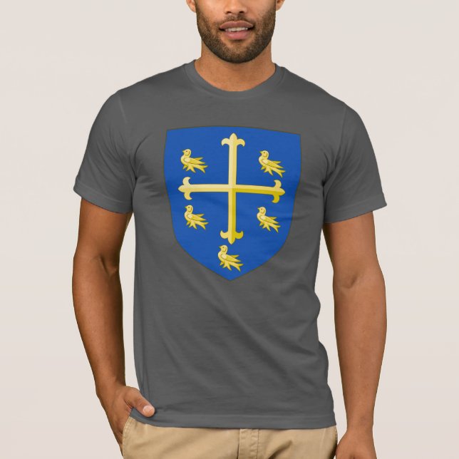 Wessex House Shield - Cedric House Tee Shirt (Framsida)