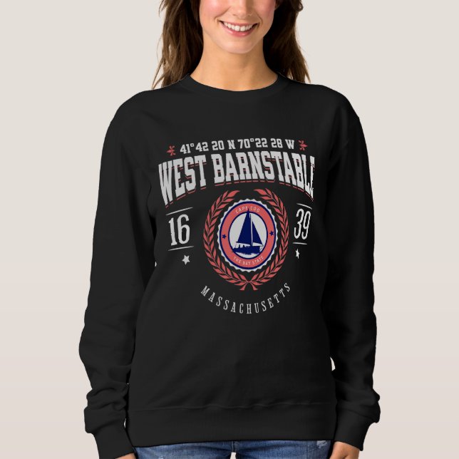 West Barnstable Massachusetts Cape Cod MA Beach So T Shirt (Framsida)