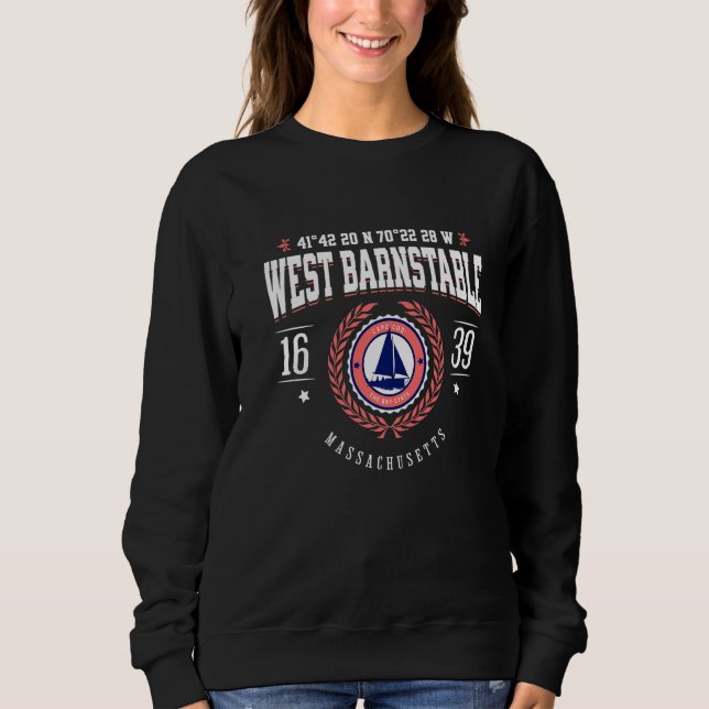 West Barnstable Massachusetts Cape Cod MA Beach So T Shirt (Framsida)