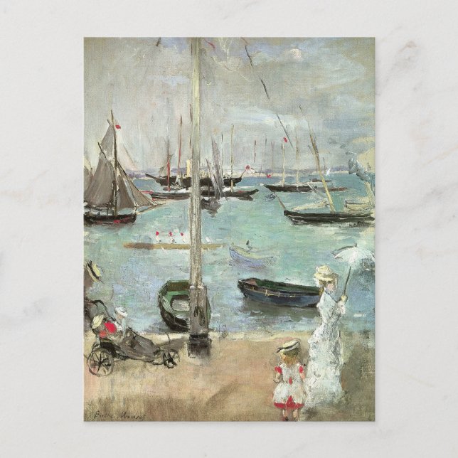 West Cowes, Isle of Wight av Berthe Morisot Vykort (Framsida)