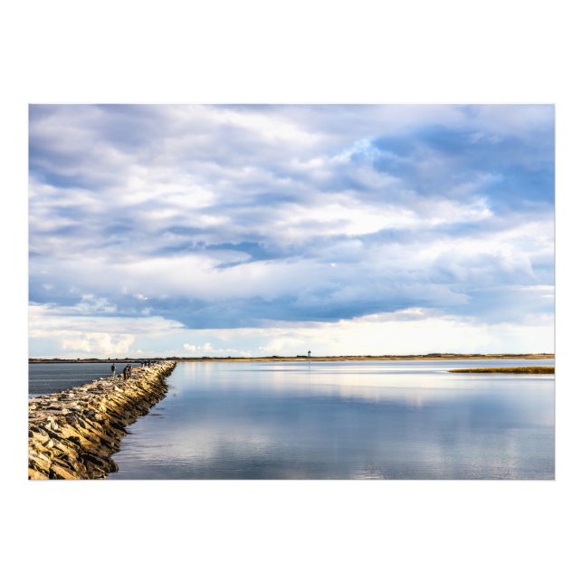 West End Breakwater  Fototryck (Framsidan)