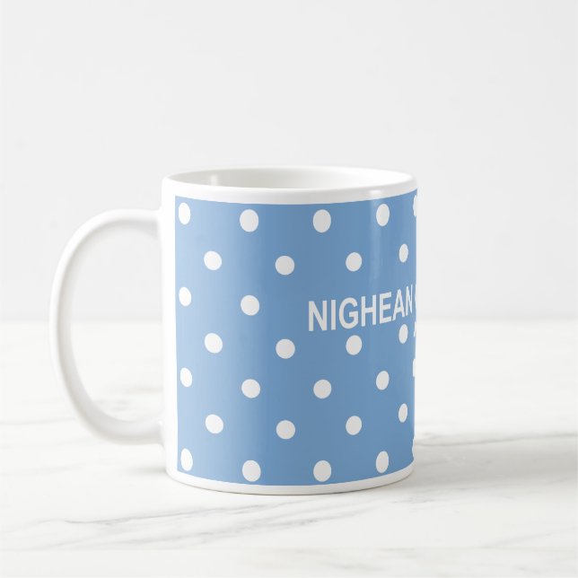 West End-flicka (Nighean Ceann An Iar på gaeliska) Kaffemugg (Vänster)