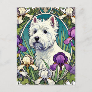 West Highland Terrier Westie Vykort
